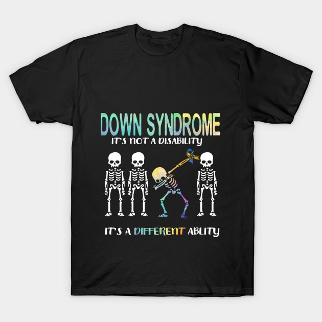 ADHD It_s Not Disability It_s A Different Dabbing T-Shirt by HomerNewbergereq